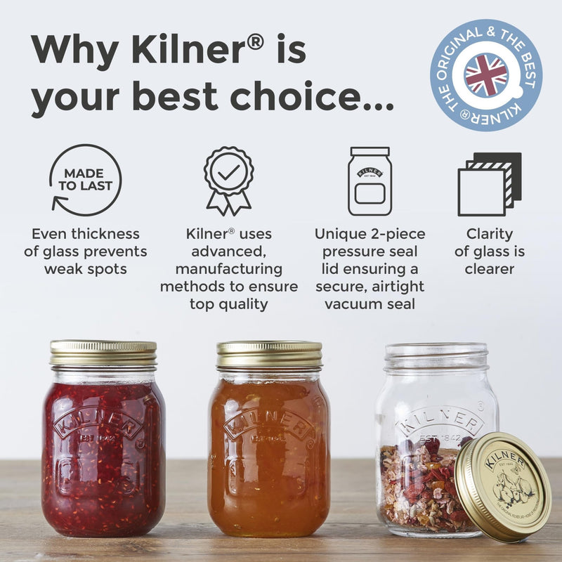 Kilner - Lid Seals Home & Kitchen Regular Size