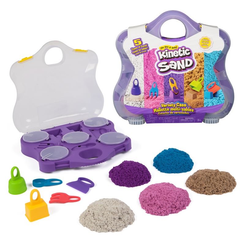 Kinetic Sand - Sensory Case 3pk Toys & Games