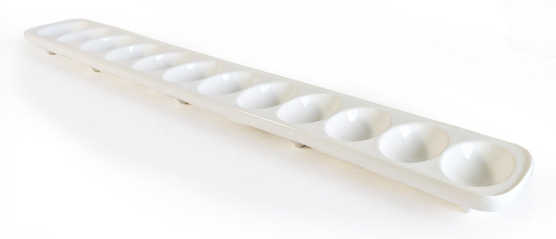 KITCHEN BASICS - Devilled Egg Tray Rectangular Hold / 12 Home & Kitchen