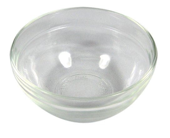 KITCHEN BASICS - Glass Utility Bowl Collection for Everyday Kitchen Use Home & Kitchen 4 oz - 3 in