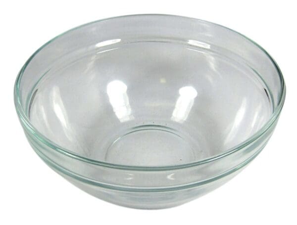 KITCHEN BASICS - Glass Utility Bowl Collection for Everyday Kitchen Use Home & Kitchen 42 oz - 8 in