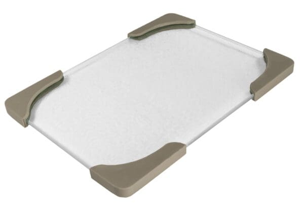 KITCHEN BASICS Glass Work Surface Protector for Kitchen Countertops and Work Areas Home & Kitchen 22x16cm