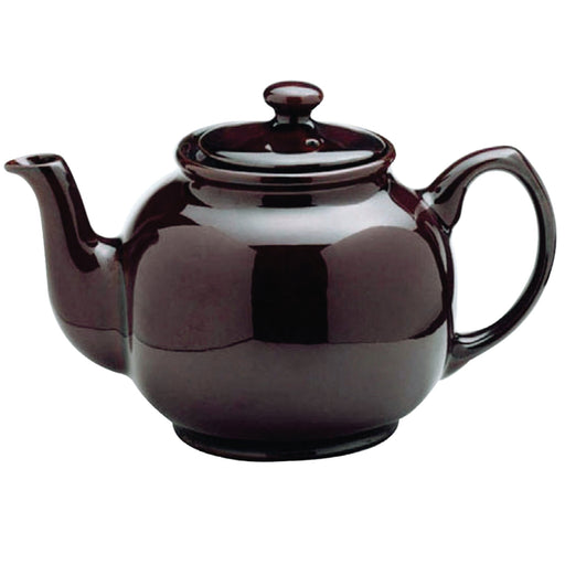 KITCHEN BASICS - Teapot 10CUP Brown 1500 mL / 51 oz Home & Kitchen