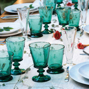 La Rochere - Bee Wine Glass Home & Kitchen Emerald Single