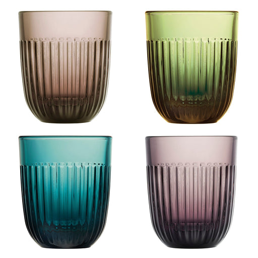 La Rochere - Ouessant Tumbler x4 Assorted - 10 oz. Home & Kitchen