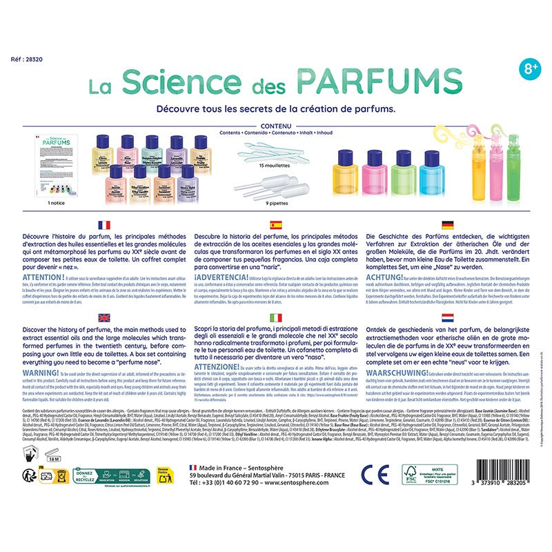 Sentosphere - LA SCIENCE DES PARFUMS