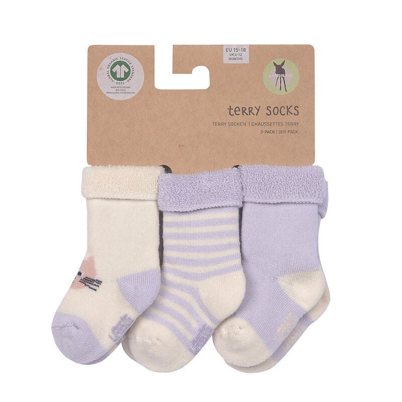 Lassig - Terry Socks GOTS (3-Pack)