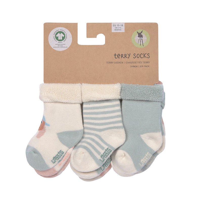 Lassig - Terry Socks GOTS (3-Pack)