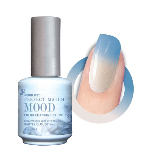 Le Chat - Mood Color 02 Partly Cloudy (F) 15 ml 15 ml UV Gel Polish + Beauty & Personal Care