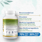 LeafSource - Shilajit Humic - Fulvic 120's Health & Wellness