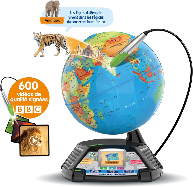 LeapFrog - Globe vidéo interactif (Version française) Toys & Games