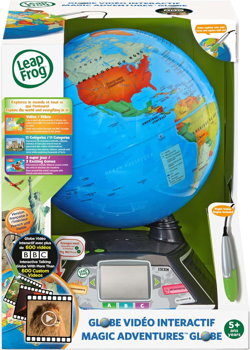 LeapFrog - Globe vidéo interactif (Version française) Toys & Games