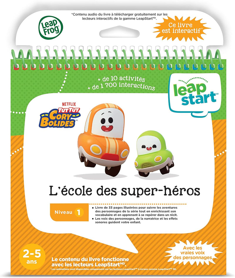LeapFrog - LeapStart Preschool (Level 1) - TUT TUT Cory Bolides Cory Bolides Superhero School Activity Book (French Version) Toys & Games