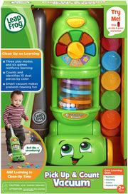 LeapFrog - Pick Up and Count Vacuum, Green Toys & Games