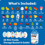 Learning Resources - A - Z Mini Foods Games & Toys