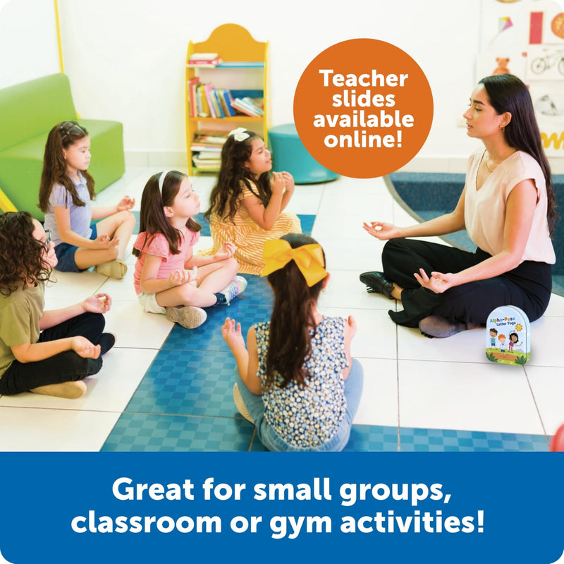 Learning Resources - Alpha - Pose Letter Yoga Games & Toys