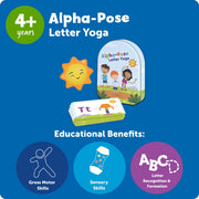 Learning Resources - Alpha - Pose Letter Yoga Games & Toys