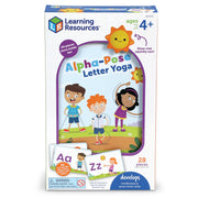 Learning Resources - Alpha - Pose Letter Yoga Games & Toys