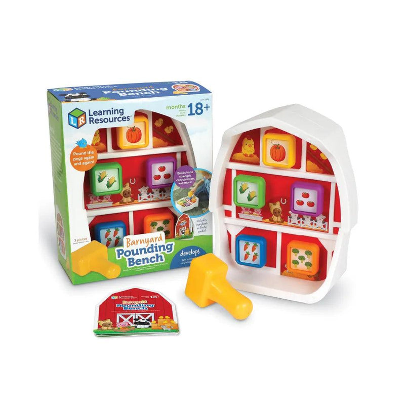 Learning Resources - Barnyard Pounding Bench - Limolin 