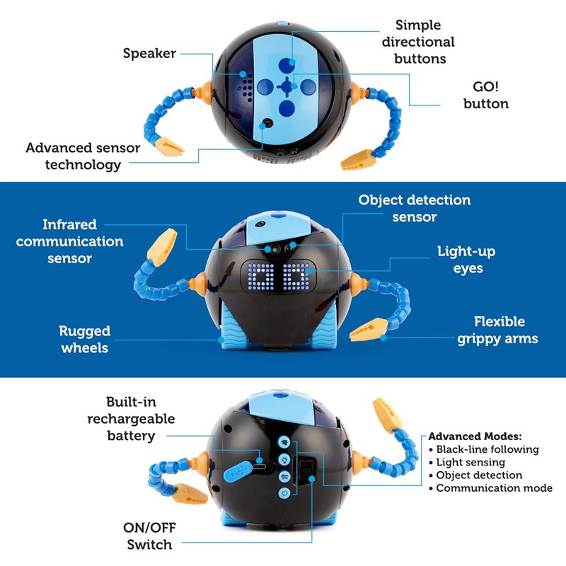 Learning Resources - Cooper The Stem Robot Games & Toys