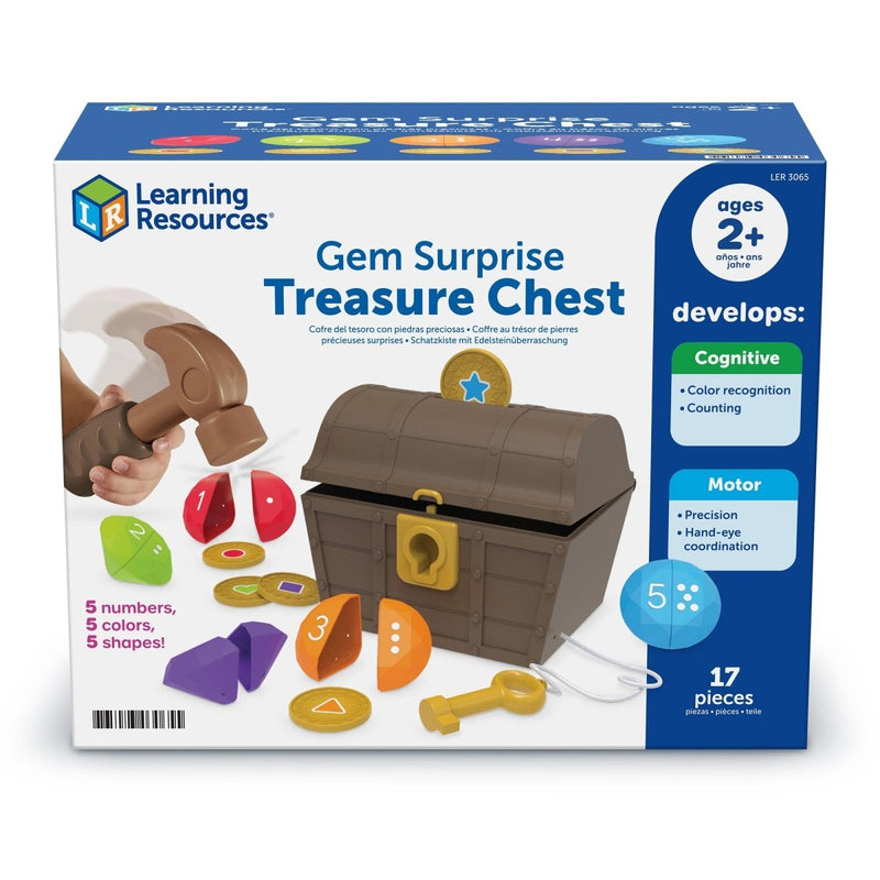 Gem Surprise Treasure Chest LER3065, 17-piece set