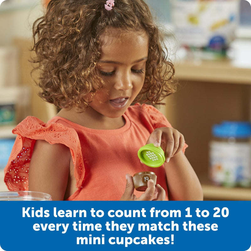Learning Resources - Mini Counting Cupcakes Games & Toys
