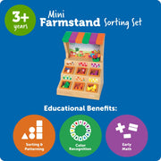 Learning Resources - Mini Farmstand Sorting Set Games & Toys