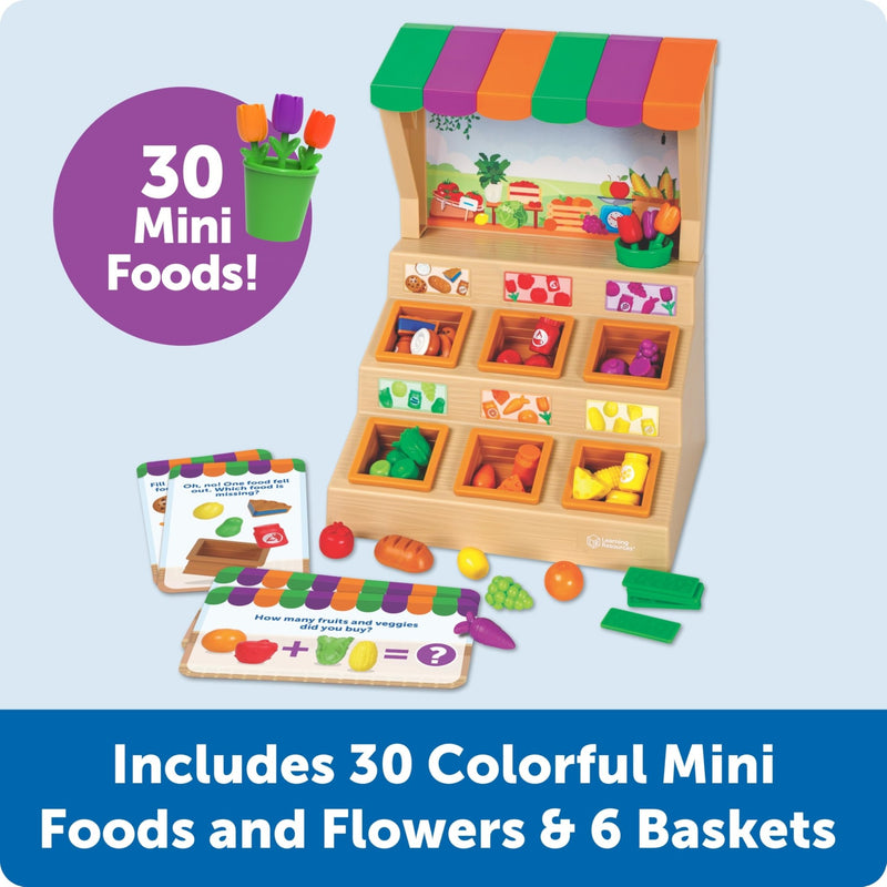 Learning Resources - Mini Farmstand Sorting Set Games & Toys