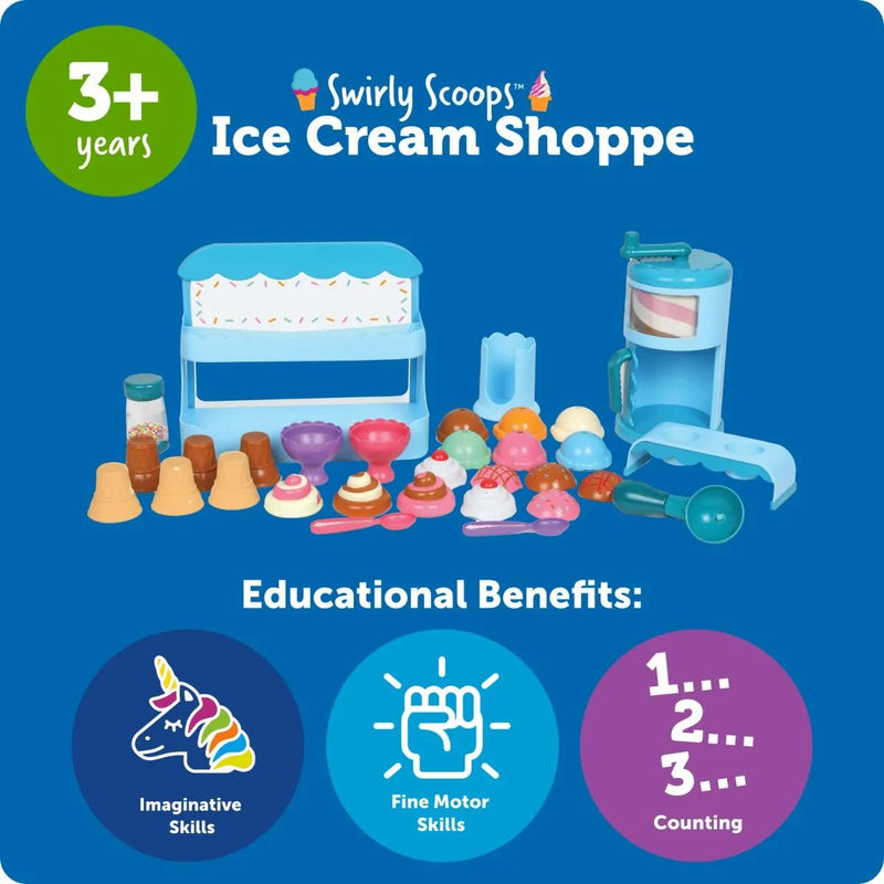 Learning Resources - Swirly Scoops Ice Cream Shoppe Games & Toys
