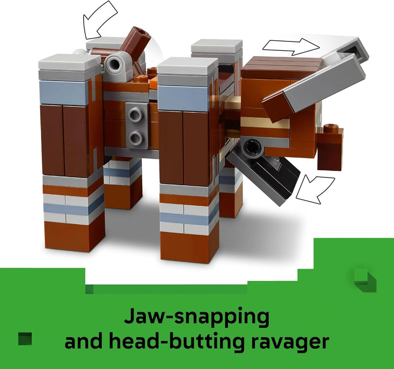 LEGO - 21278 - Minecraft - The Pillager Outpost and Ravager - 665 Pc - F25 Toys & Games