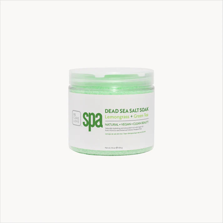 BCL Spa - Dead Sea Salt Soak Lemongrass + geen Tea | 16 oz