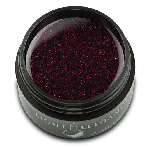 Light Elegance - Cabernet Uv/Led Glitter Gel 17Ml Beauty & Personal Care