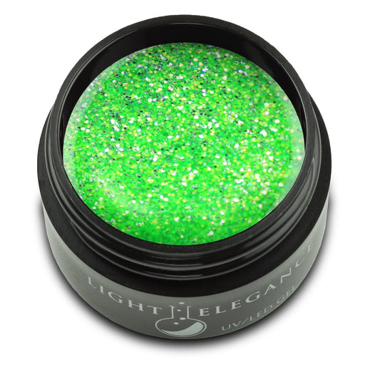 Light Elegance - Kiwi To My Heart UV/LED Glitter Gel - 17 ml (Summer Squeeze) Beauty & Personal Care
