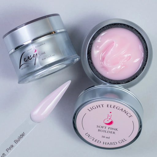 Light Elegance - SSoft Pink Builder Lexy Line Building Gel - UV/LED - 30 ml Beauty & Personal Care