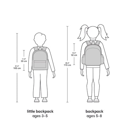 Little Lovely - Butterflies - Backpack Luggage & Bags