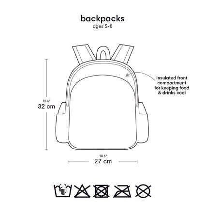 Little Lovely - Butterflies - Backpack Luggage & Bags