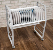 LOTM16 – Open Charging Cart for 16 Tablets & Chromebooks | Gray/White; view 9
