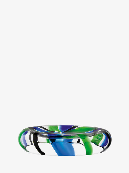 LSA - Folk - Reverse Bowl | Ø36 cm - Black / Blue / Green - product view