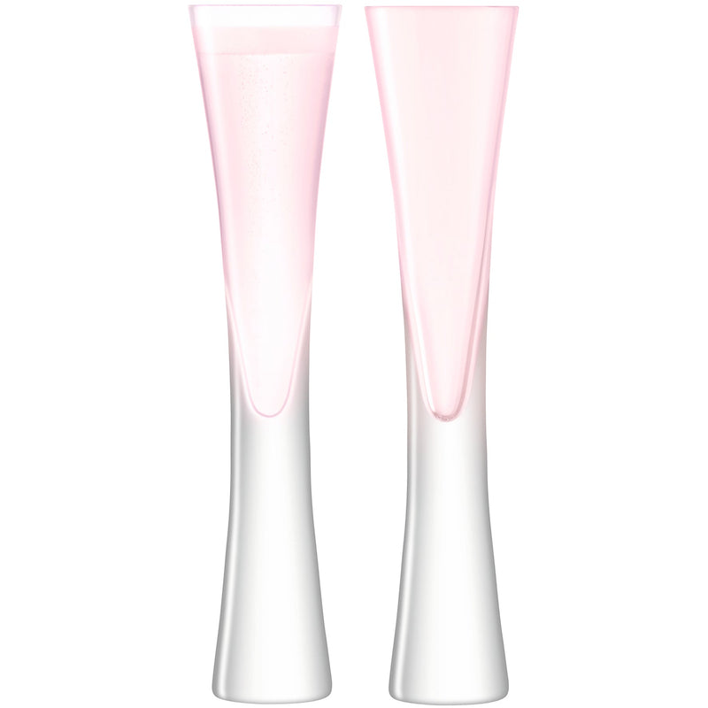 LSA - Moya - Champagne Flutes / Cut (Set of 2) | 170 mL