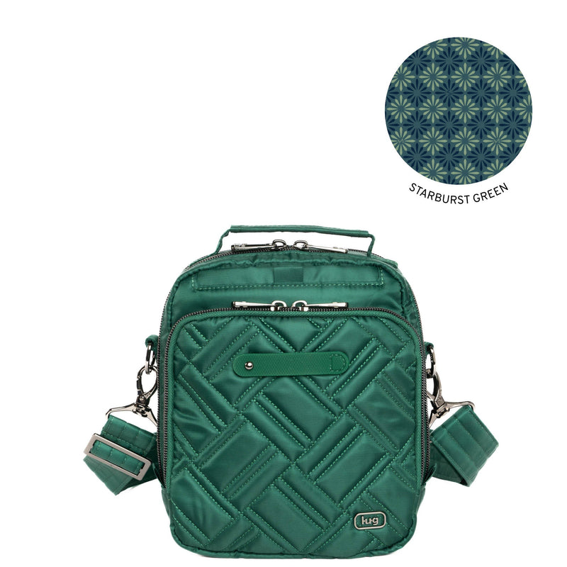 LUG Skeeter Bridge Convertible Crossbody in Wickedly Green