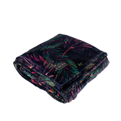 LUG Cuddle Throw Blanket in Tropical Multi