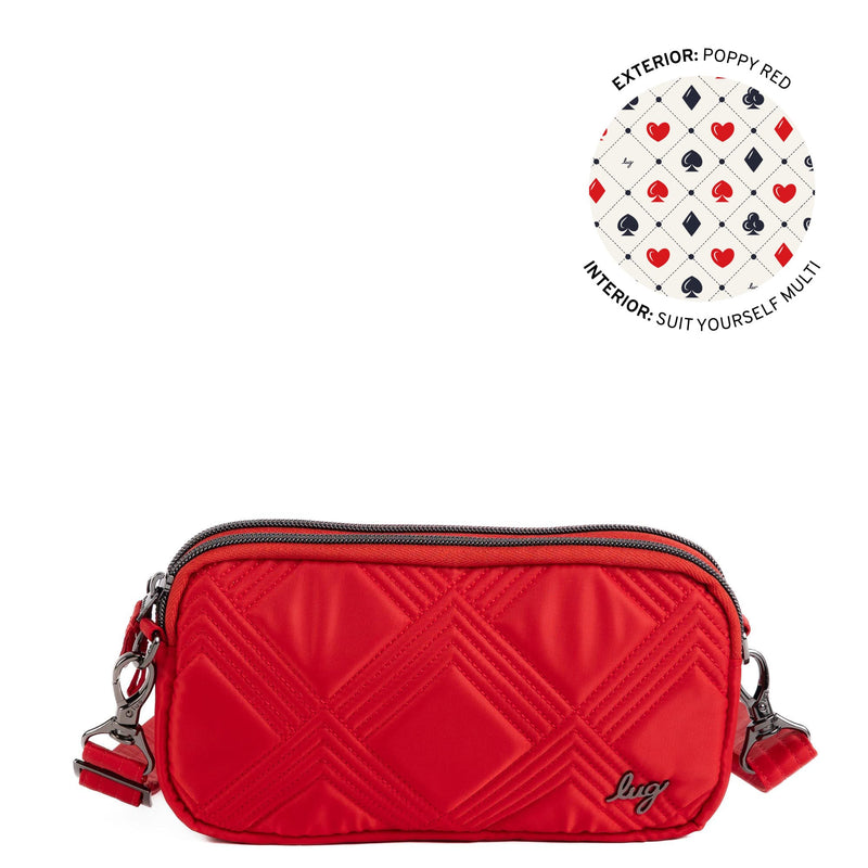 Lug - Coupe XL Convertible Crossbody Bag - Poppy Red 2