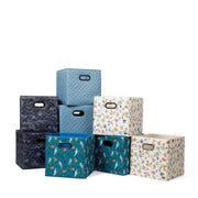LUG - Cargo 2pc Collapsible Cube Bins Luggage & Bags HEART IKAT MULTI