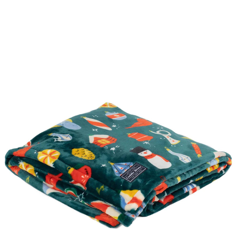 LUG - Cuddle Throw Blanket Home & Kitchen Retro Ornament