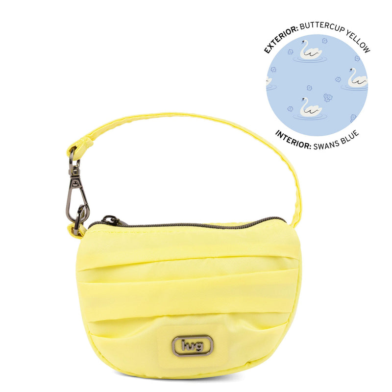 LUG - Disco Pleated Pouch Luggage & Bags BUTTERCUP YELLOW