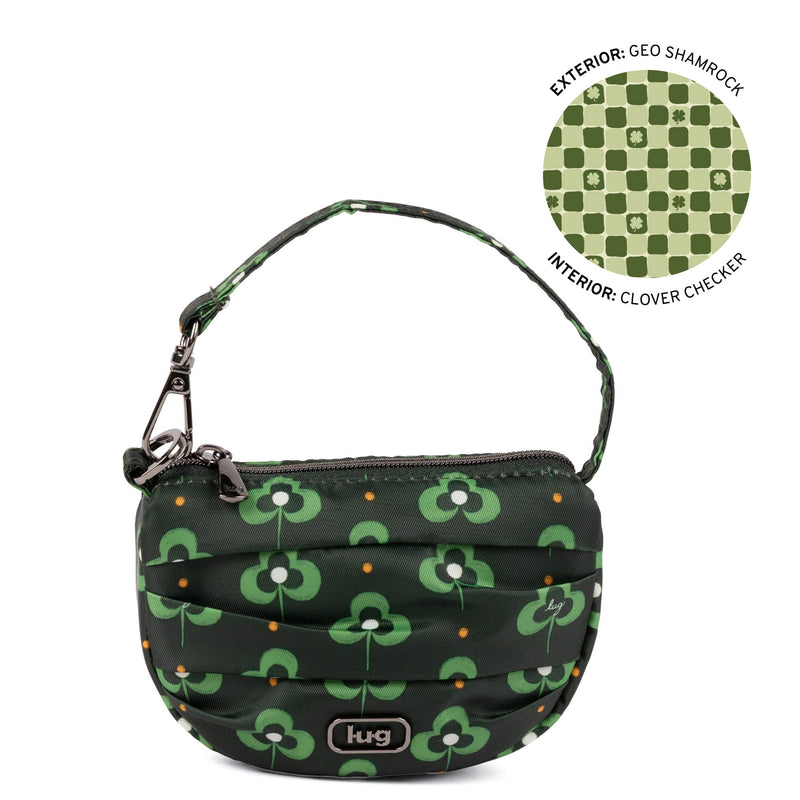 LUG - Disco Pleated Pouch Luggage & Bags GEO SHAMROCK