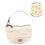 LUG - Disco Pleated Pouch Luggage & Bags MACADAMIA