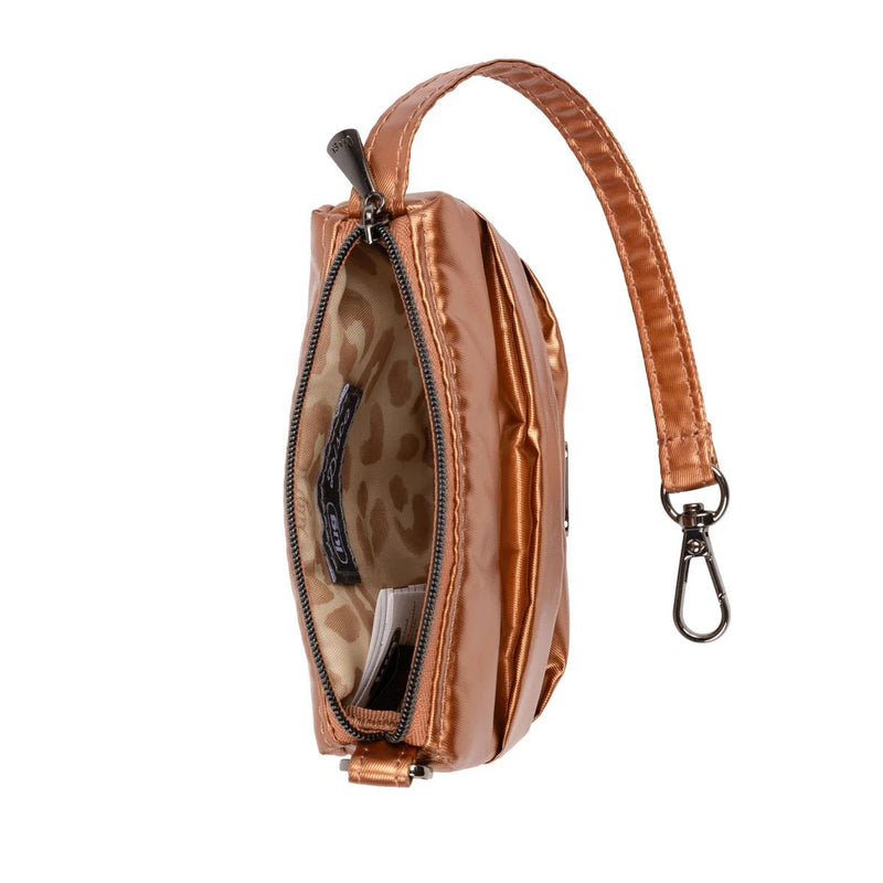 LUG - Disco Pleated Pouch Luggage & Bags MACADAMIA