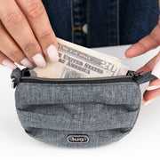 LUG - Disco Pleated Pouch Luggage & Bags MACADAMIA