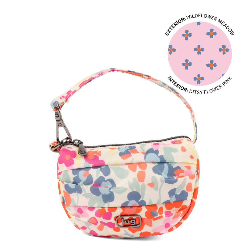 LUG - Disco Pleated Pouch Luggage & Bags WILDFLOWER MEADOW